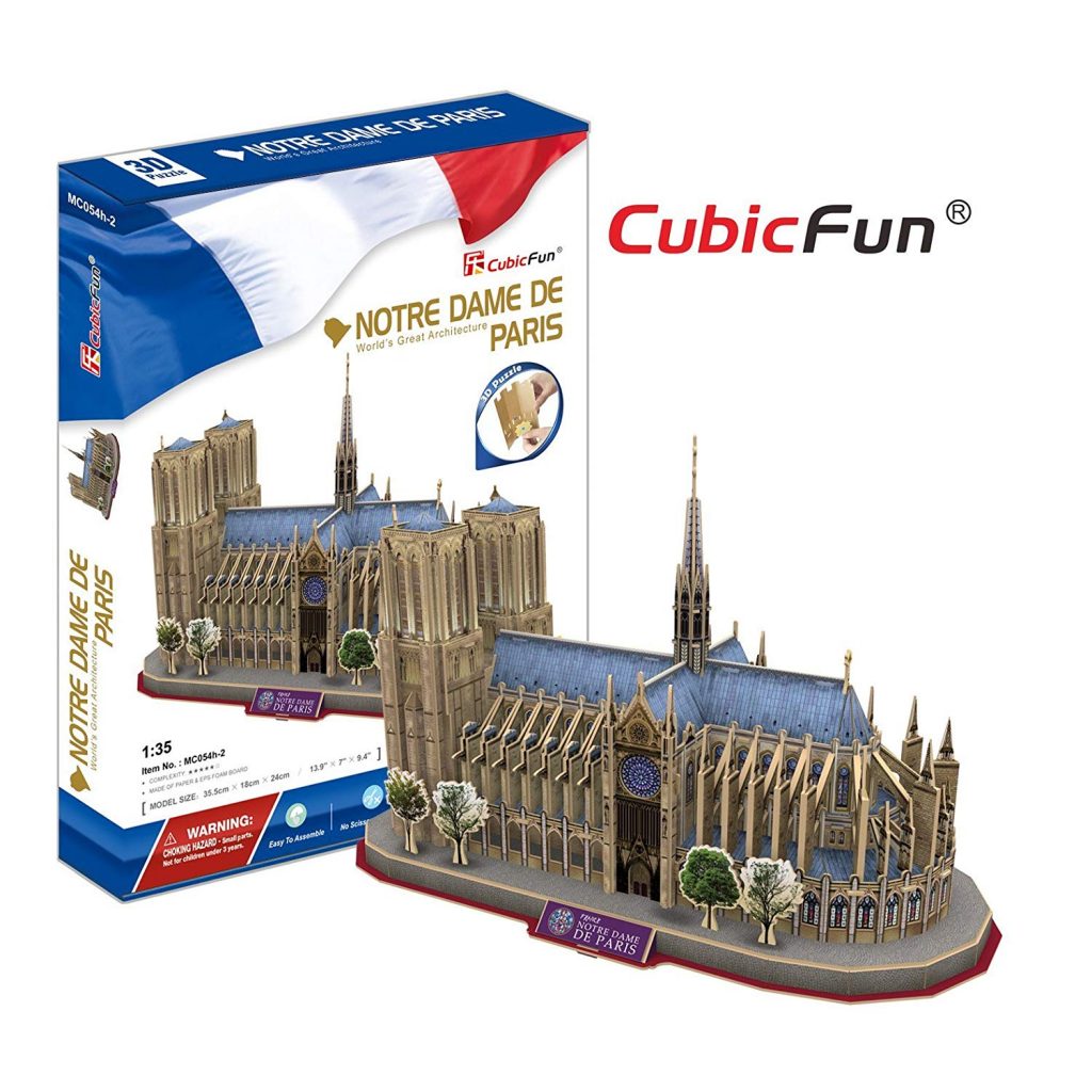 puzzle 3d Notre Dame