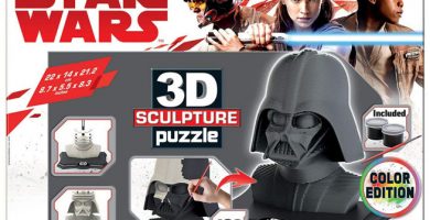 Darth Vader puzzle 3d